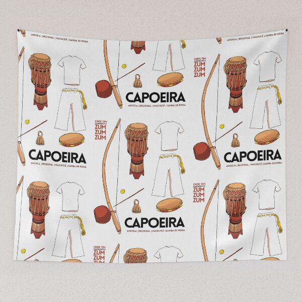 Item preview, Capoeira - Brazilian Martial Art designed and sold by Ilustra  Ideia.