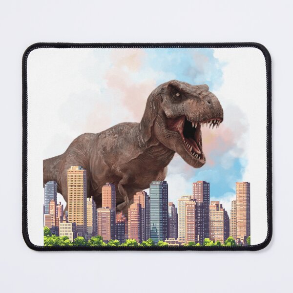 Item preview, Dino In The City designed and sold by Moore & Moore Creations.