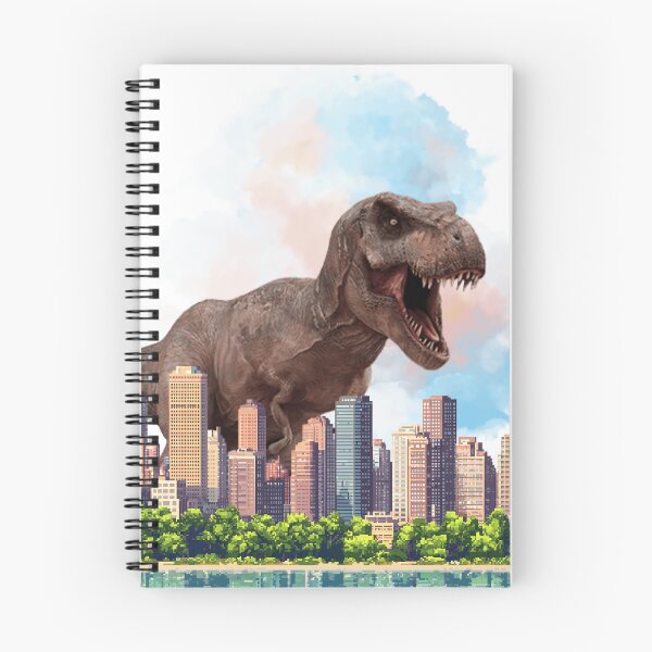 Item preview, Dino In The City designed and sold by Moore & Moore Creations.
