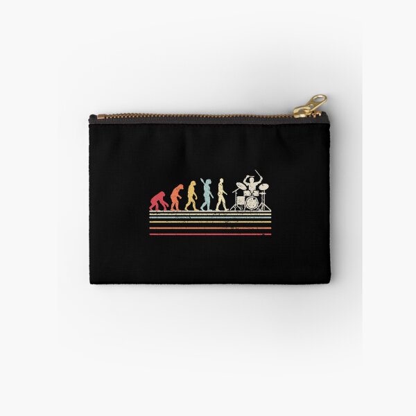 Item preview, Funny Drummer Graphic. Retro Vintage Evolution Of Man Print designed and sold by GabriellHahn.