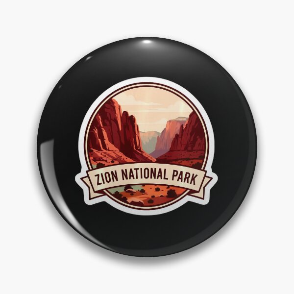 Item preview, Zion National Park Retro Travel  designed and sold by Han1986.