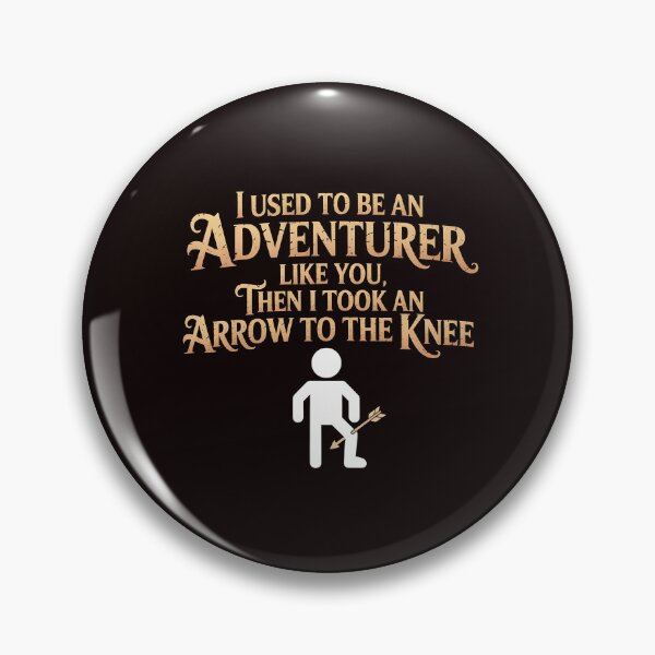 Aperçu de l'œuvre J'étais un aventurier comme toi – Design humoristique pour les passionnés de jeux de rôle créée et vendue par Redgiant87x.
