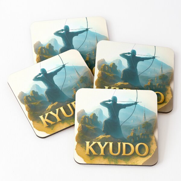 Item preview, Kyudo - Traditional Japanese Archery Illustration designed and sold by darekkocurek.