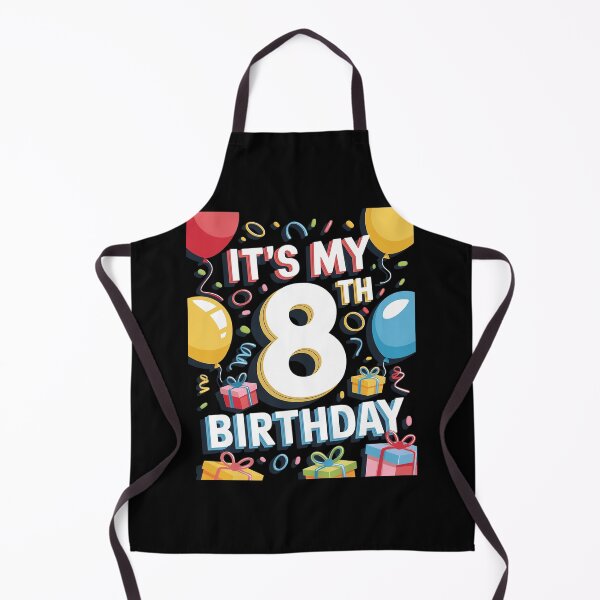 Item preview, It's My 8th Birthday 8 Eight Happy Birthday Boys or Girls  designed and sold by FadeOfThrone.