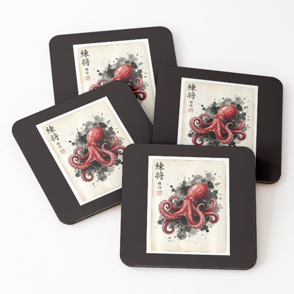 Item preview, Japanese Octopus Ink Myth  designed and sold by ImeldaSparks.