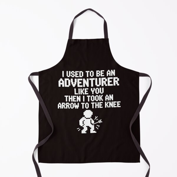 Item preview, I Used To Be An Adventurer Like You – RPG Gaming Humor Arrow in the Knee designed and sold by Redgiant87x.