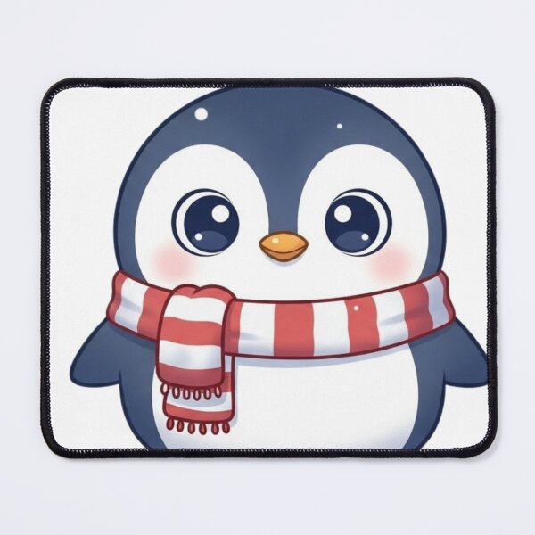 Item preview, Chibi Penguin Winter Snowfall Art designed and sold by Milan-Pixels.