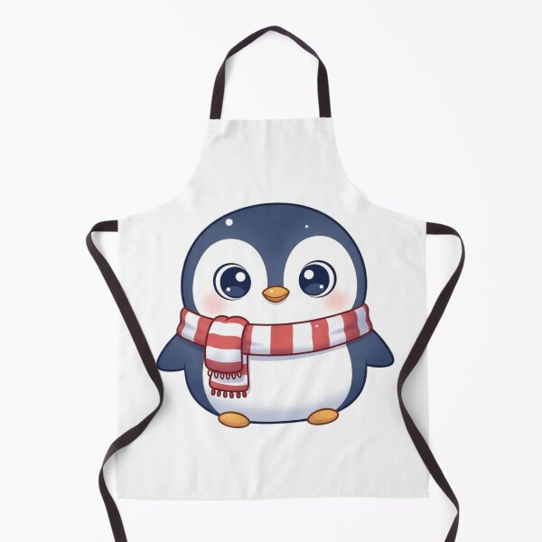 Item preview, Chibi Penguin Winter Snowfall Art designed and sold by Milan-Pixels.