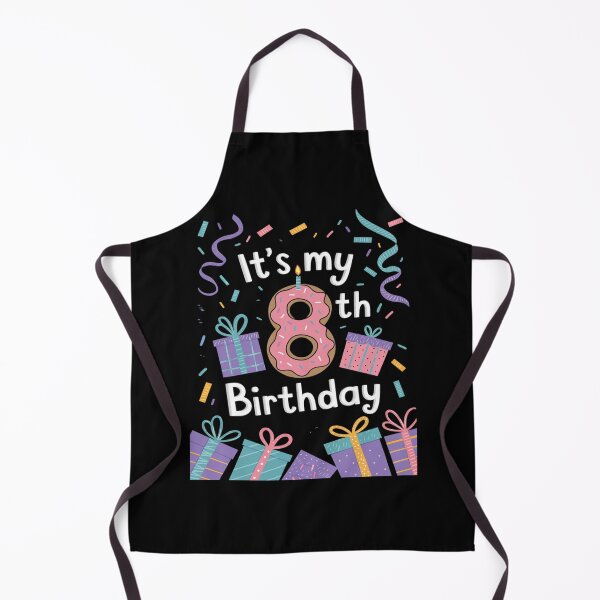 Item preview, it's My 8th Birthday Cake donut 8 year old confetti  designed and sold by FadeOfThrone.