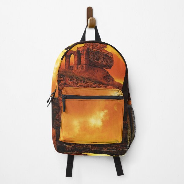 Item preview, Kyudo Archer at Sunset - Ancient Ruins Illustration designed and sold by darekkocurek.