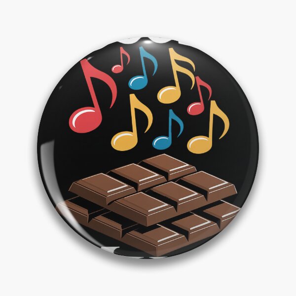 Item preview, Musician and Chocolate Fan Music Notes Chocolatier designed and sold by trinfhri.
