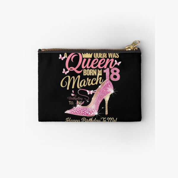 Item preview, A Queen Was Born on March 18, 18th March Birthday designed and sold by MarryIsMonth.