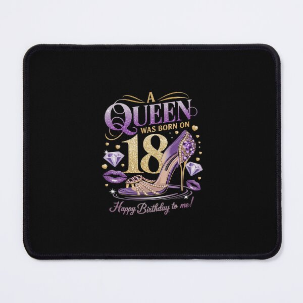 Item preview, A Queen Was Born on March 18, 18th March Queen Birthday  designed and sold by SyntaxClaw.