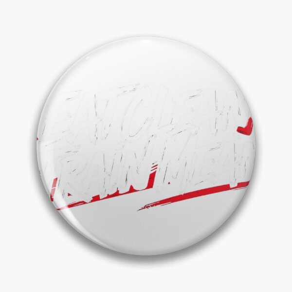 Item preview, Eat Clean Train Mean - Bold Fitness Gym Workout Motivation designed and sold by QuikFun.