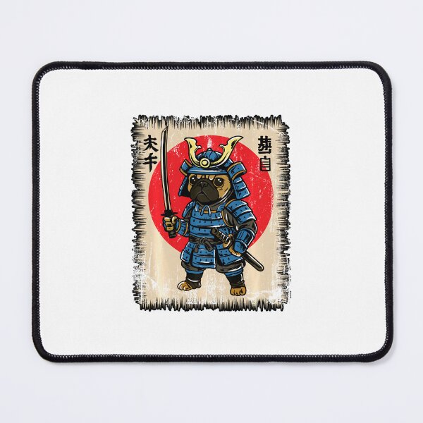 Item preview, Samurai Pug Japanese Warrior  designed and sold by khdmalakarak.