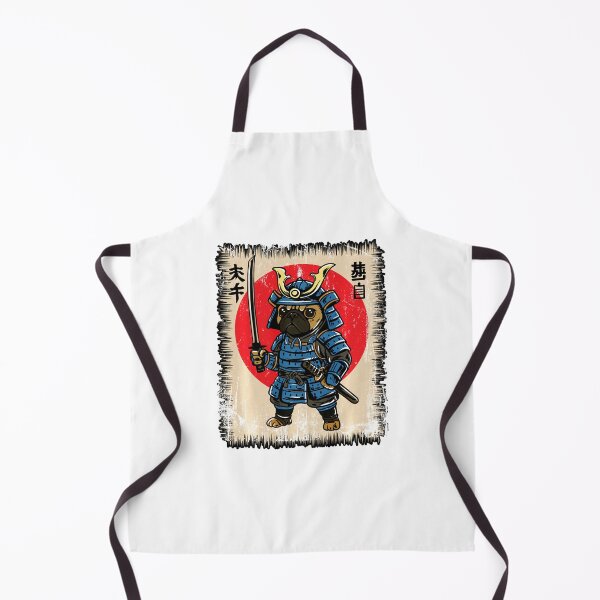 Item preview, Samurai Pug Japanese Warrior designed and sold by khdmalakarak.
