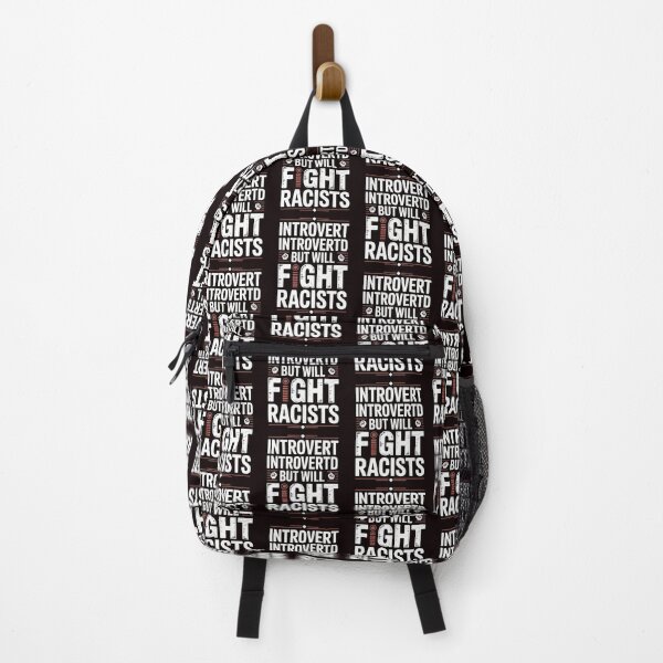 Item preview, Introvert Introverted But Will Fight Racists – Quiet Resistance Design designed and sold by Redgiant87x.