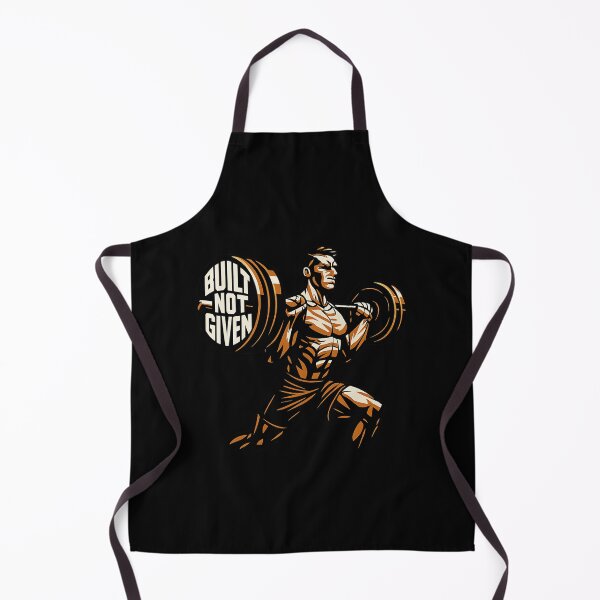 Item preview, BUILT NOT GIVEN - Brutalist Weightlifting Power Graphic designed and sold by MKreative Studio.