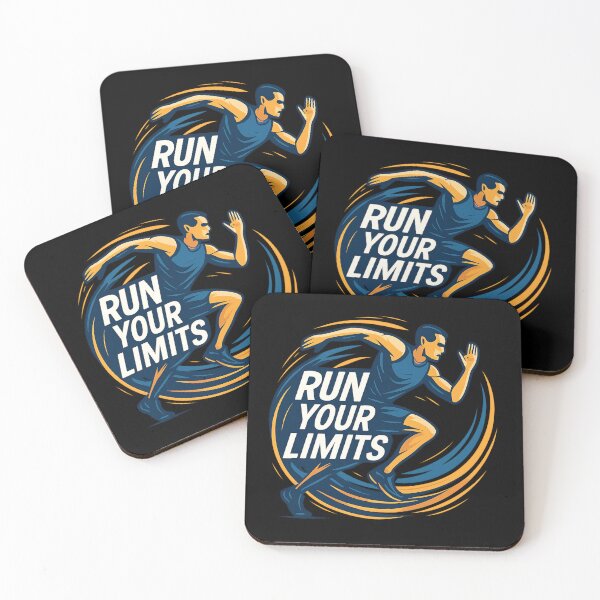 Item preview, RUN YOUR LIMITS - Dynamic Sprint Vector Graphic designed and sold by MKreative Studio.