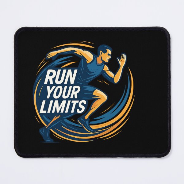 Item preview, RUN YOUR LIMITS - Dynamic Sprint Vector Graphic designed and sold by MKreative Studio.