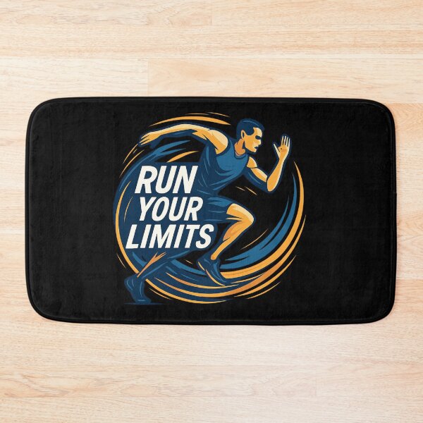 Item preview, RUN YOUR LIMITS - Dynamic Sprint Vector Graphic designed and sold by MKreative Studio.