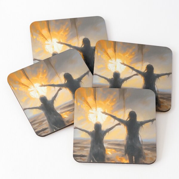 Item preview, Sunrise Sisters Embrace designed and sold by Nox Studios.