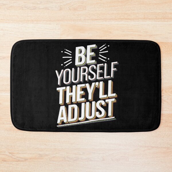 Item preview, Be Yourself They'll Adjust LGBTQ Rainbow Flag Gay Pride Ally  designed and sold by MarryIsMonth.