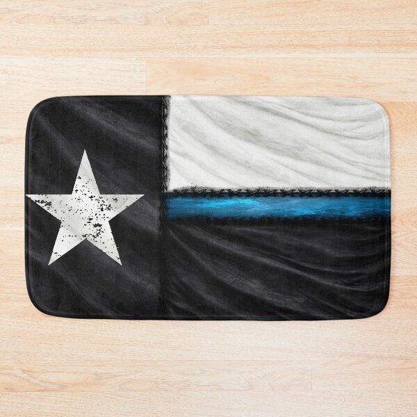Item preview, Thin Blue Line Texas Flag designed and sold by artistwill.
