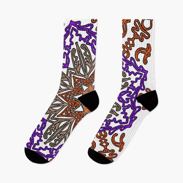 Item preview, "Mandala with Star Petals and Abstract Glyph Border" designed and sold by nighttime1990.