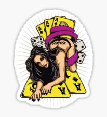 Girl player Sticker