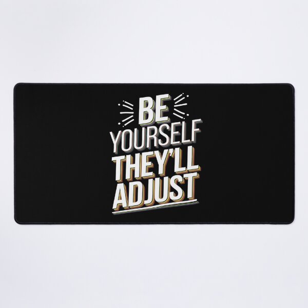Item preview, Be Yourself They'll Adjust LGBTQ Rainbow Flag Gay Pride Ally  designed and sold by MarryIsMonth.