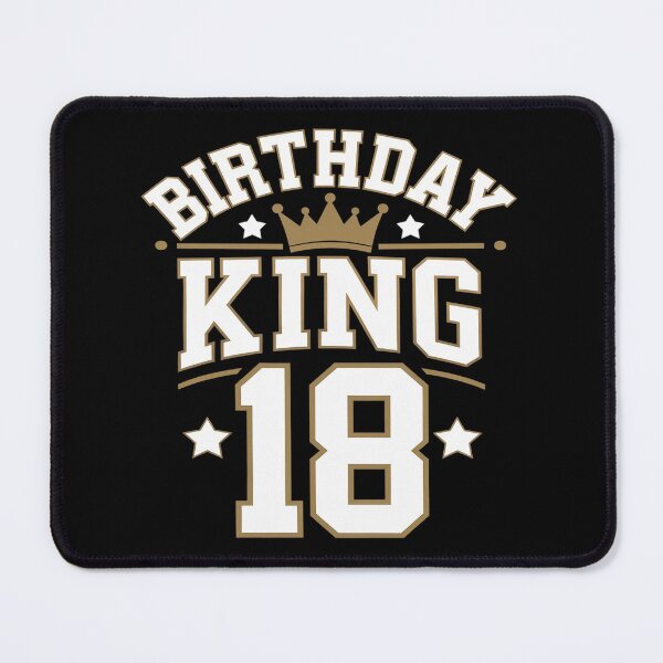 Item preview, Birthday King 18 Bday Party Celebration 18th Royal Theme  designed and sold by AquaKiev.