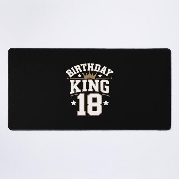 Item preview, Birthday King 18 Bday Party Celebration 18th Royal Theme designed and sold by AquaKiev.