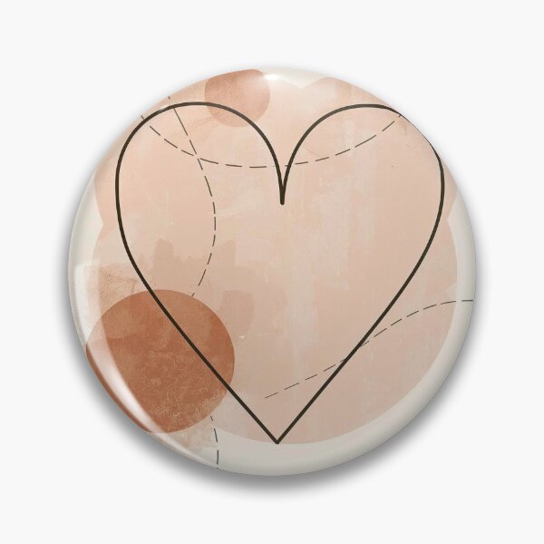 Item preview, Cosmic Connection: Minimalist Celestial Geometric Heart Art designed and sold by Cozyartsss.