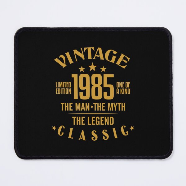 Item preview, 41st Birthday for him. Vintage, born in 1985, classic designed and sold by iclipart.