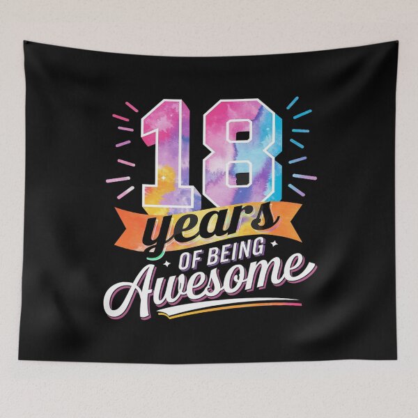 Item preview, Birthday For 18 Year Old Girls, 18th Birthday Girl  designed and sold by MarryIsMonth.