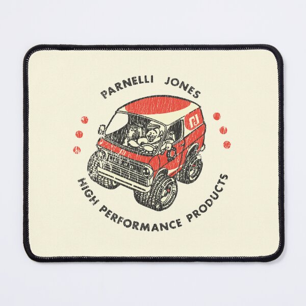 Item preview, Early 1970s Parnelli Jones High Performance products - aged, vintage print designed and sold by retropetrol.