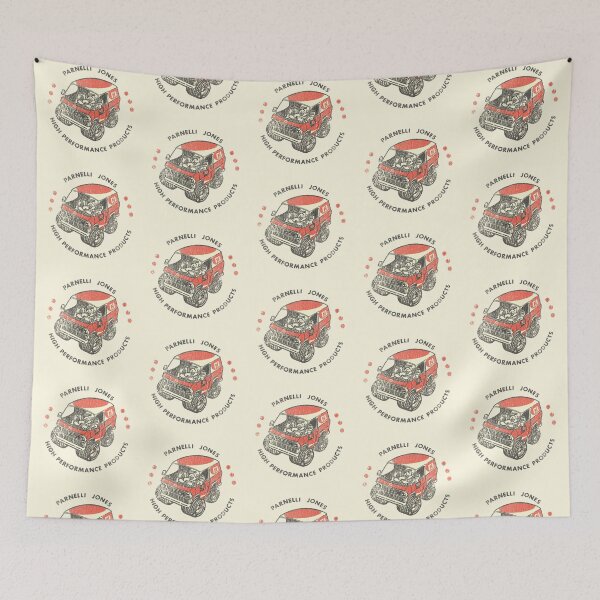 Item preview, Early 1970s Parnelli Jones High Performance products - aged, vintage print designed and sold by retropetrol.