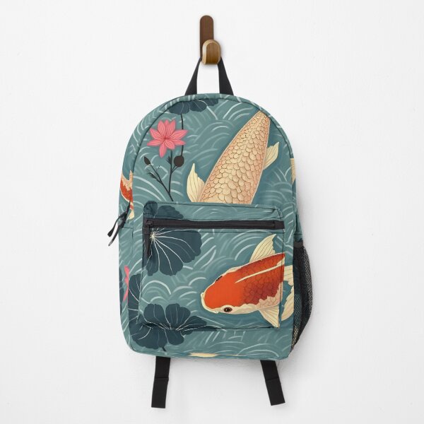 Item preview, Graceful Koi Carp in Traditional Japanese Pond designed and sold by scottanderson2.