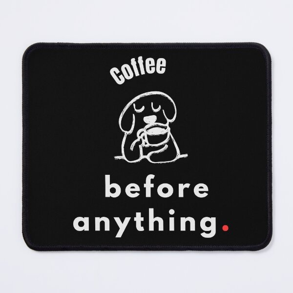 Item preview, Coffee Before Anything – Minimal Coffee Lover Quote Typography - Minimal designed and sold by MK-Charlie.