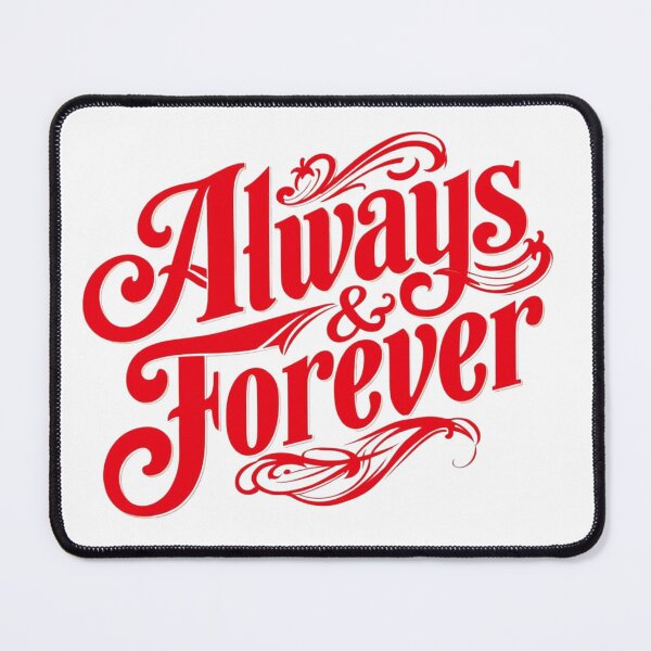 Item preview, Always & Forever designed and sold by RisingWolfStudio.
