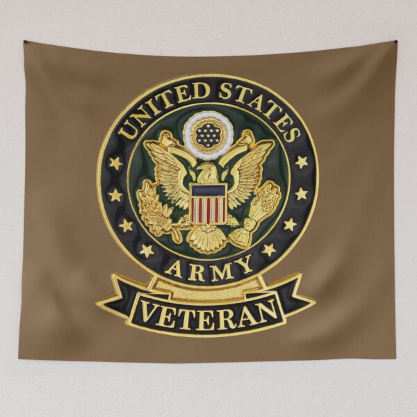Item preview, United States Army Veteran Emblem Patriotic designed and sold by BestDetailer.