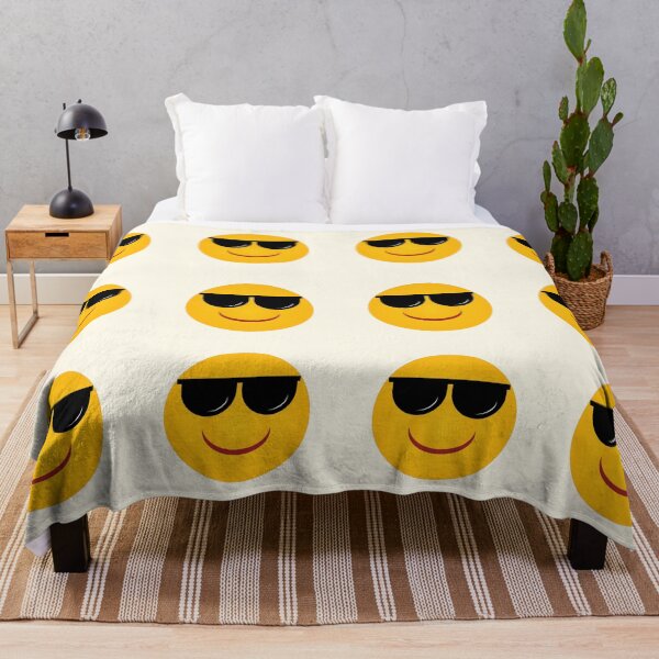 Item preview, Cool Smiley Face with Sunglasses Emoji – Fun Gift Idea designed and sold by katerin17.