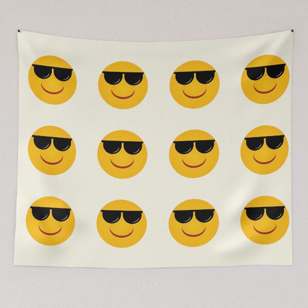 Item preview, Cool Smiley Face with Sunglasses Emoji – Fun Gift Idea designed and sold by katerin17.