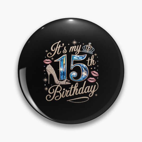 Item preview, It's My 15th Birthday Cute 15 Years Old Birthday Queen  designed and sold by MythWoot.