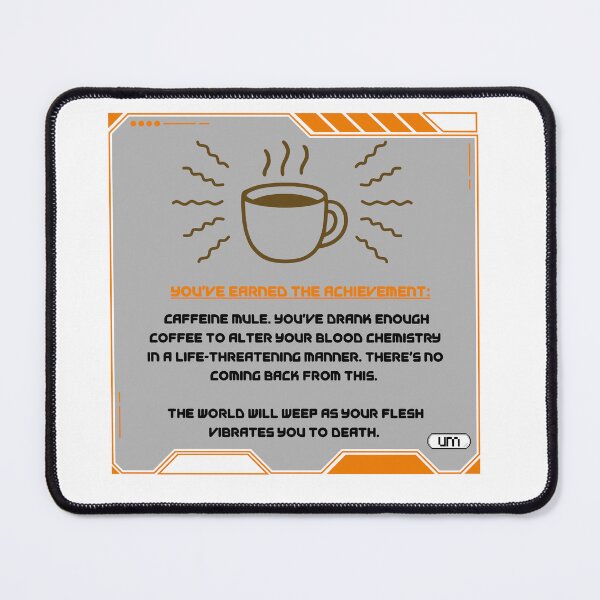 Item preview, LitRPG Achievement: Caffeine Mule designed and sold by Chris Philbrook.