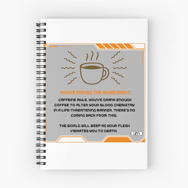Item preview, LitRPG Achievement: Caffeine Mule  designed and sold by Chris Philbrook.
