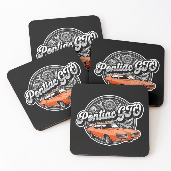 Item preview, Pontiac GTO Classic Car Design | Vintage American Muscle Car designed and sold by KatanaCreative.