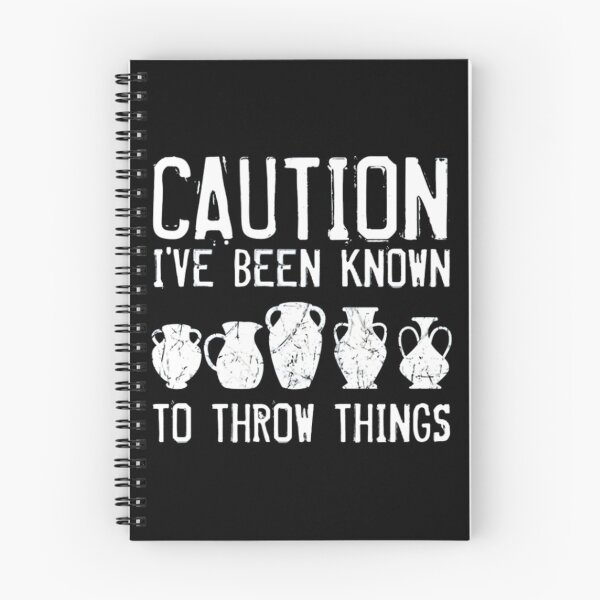 Item preview, Caution I've Been Known To Throw Things designed and sold by DoodleUrban.