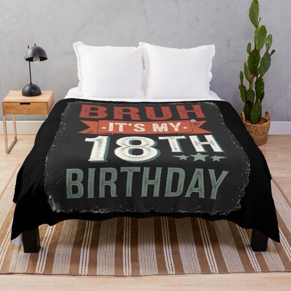 Item preview, Bruh It's My 18th Birthday 18th Year Old 18 Birthday  designed and sold by AquaKiev.